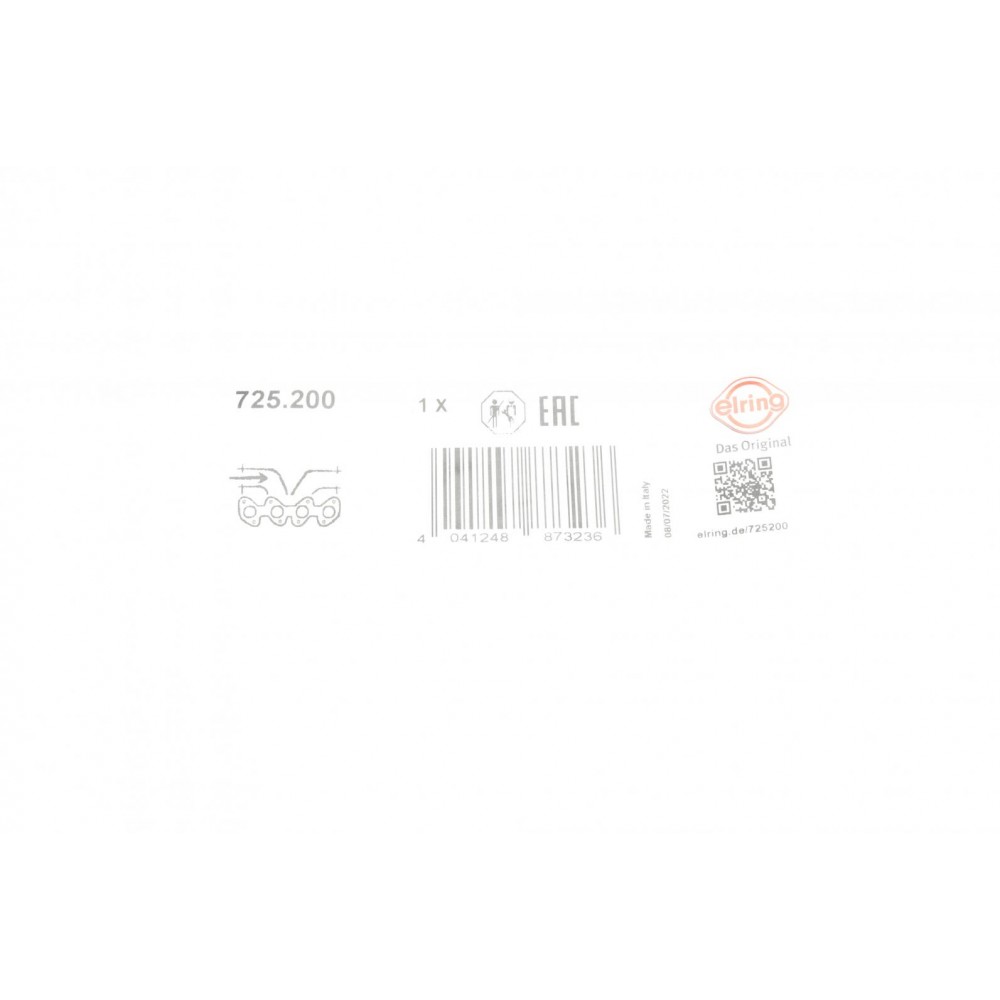 Прокладка корпусу колектора впускного Audi A3/A4/Seat Alhambra/Ibiza/Leon 1.2-1.6 03-