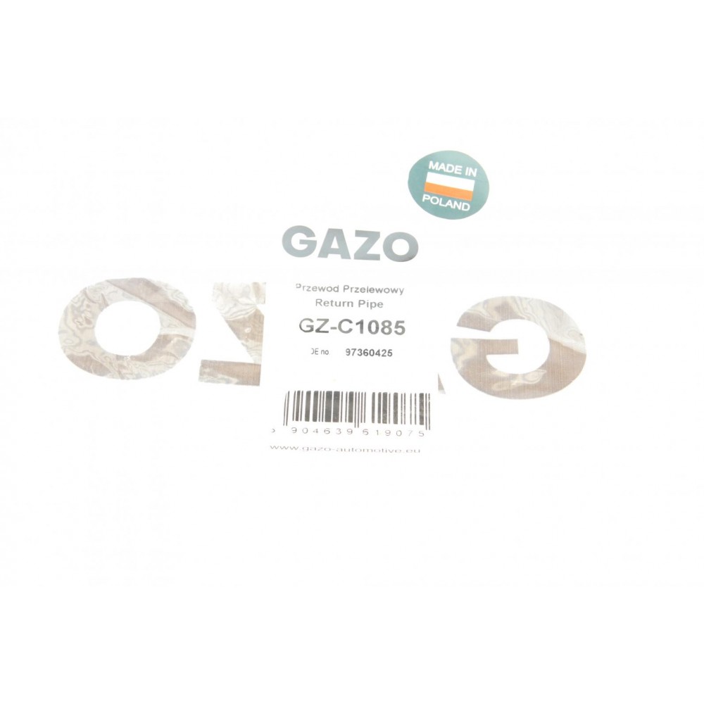 Шланг зливний Opel Astra G/H 1.7 CDTI 03-10 (к-кт)