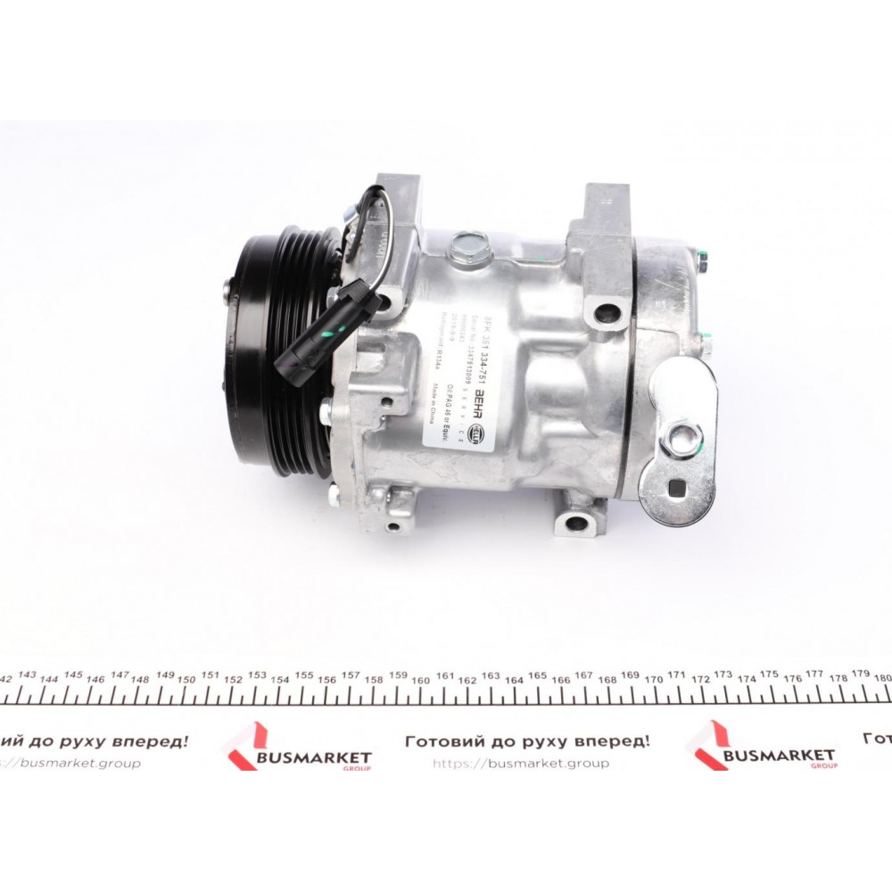 Компресор кондиціонера Fiat Ducato 2.3/3.0JTD 02- (заміна на ACP 660 000S)