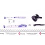 Кран пічки Iveco Daily II/III 89-07 (к-кт)