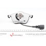 Колодки гальмівні (передні) Audi A3/VW Golf IV -03 (Ate-Teves) (з датчиком)(з низьким продукуванням пилу)