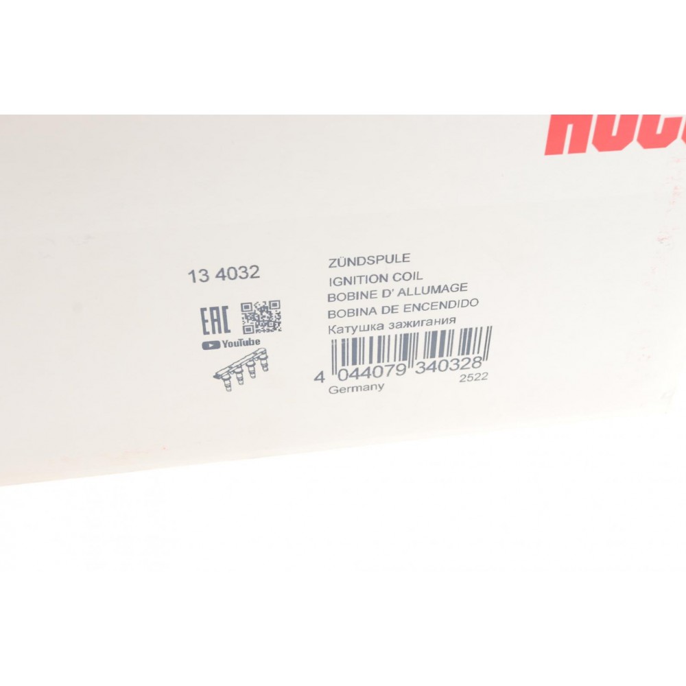 Котушка запалення Chevrolet Aveo/Cruze 1.4-1.8 08- (HÜCO)