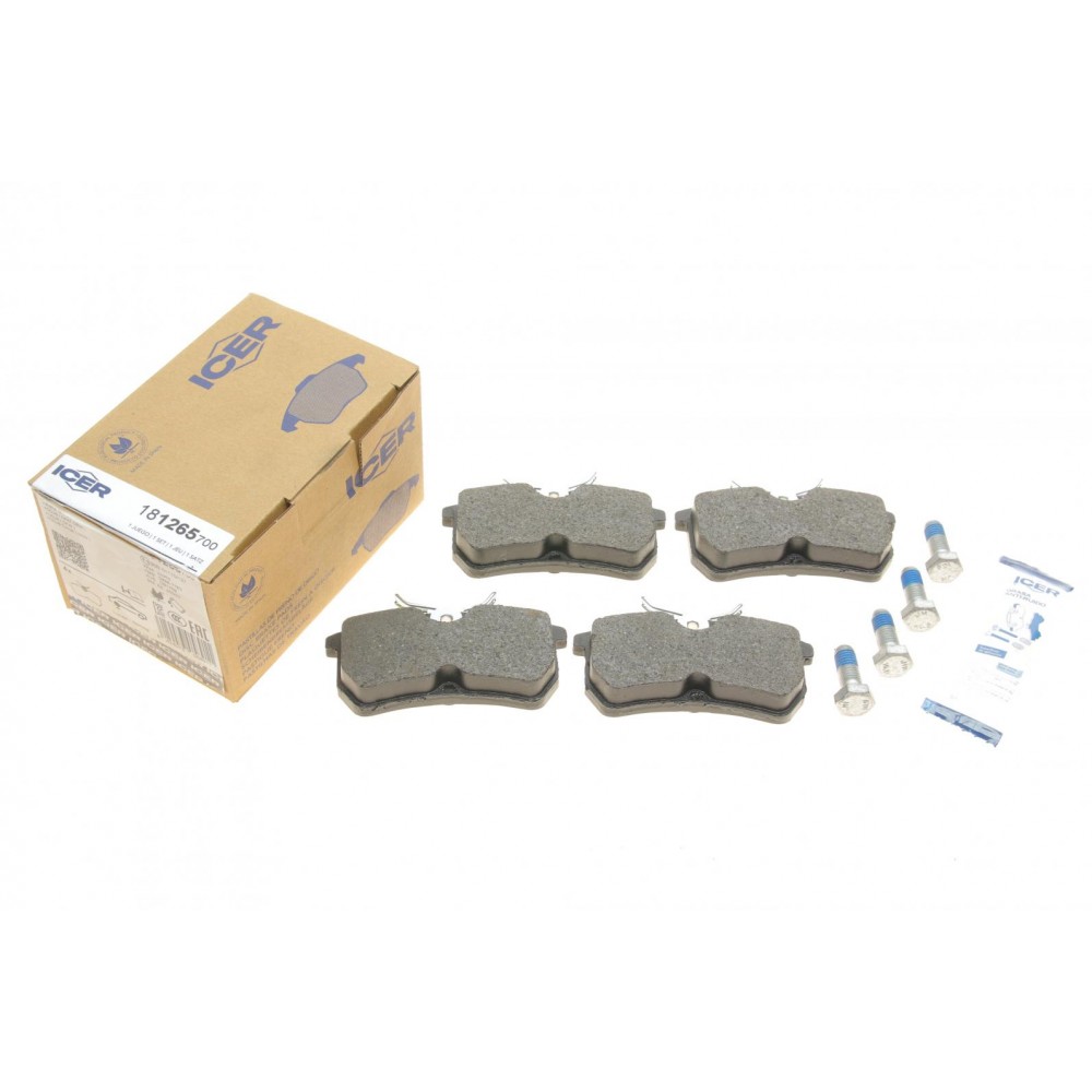 Колодки гальмівні (задні) Ford Focus 98-05/Fiesta V/VI 05-