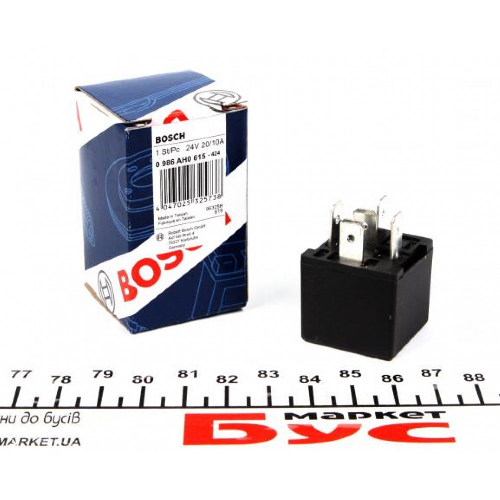 Реле поворотів (24V) Man/MB/Scania (5 контактів) = 0 332 204 202