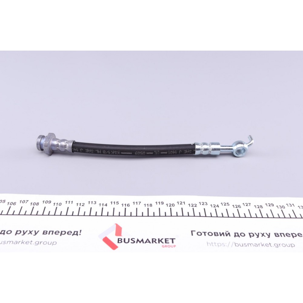 Шланг гальмівний (задній) Nissan Juke/Leaf 10- (R) (198mm) M10x1