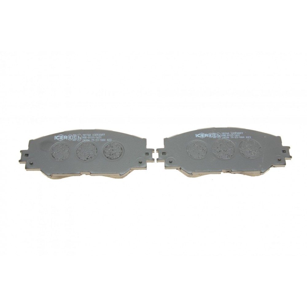 Колодки гальмівні (передні) Toyota Corolla 01-18/Auris 07-12/Rav4 III 05-/Yaris/Prius+ 12-
