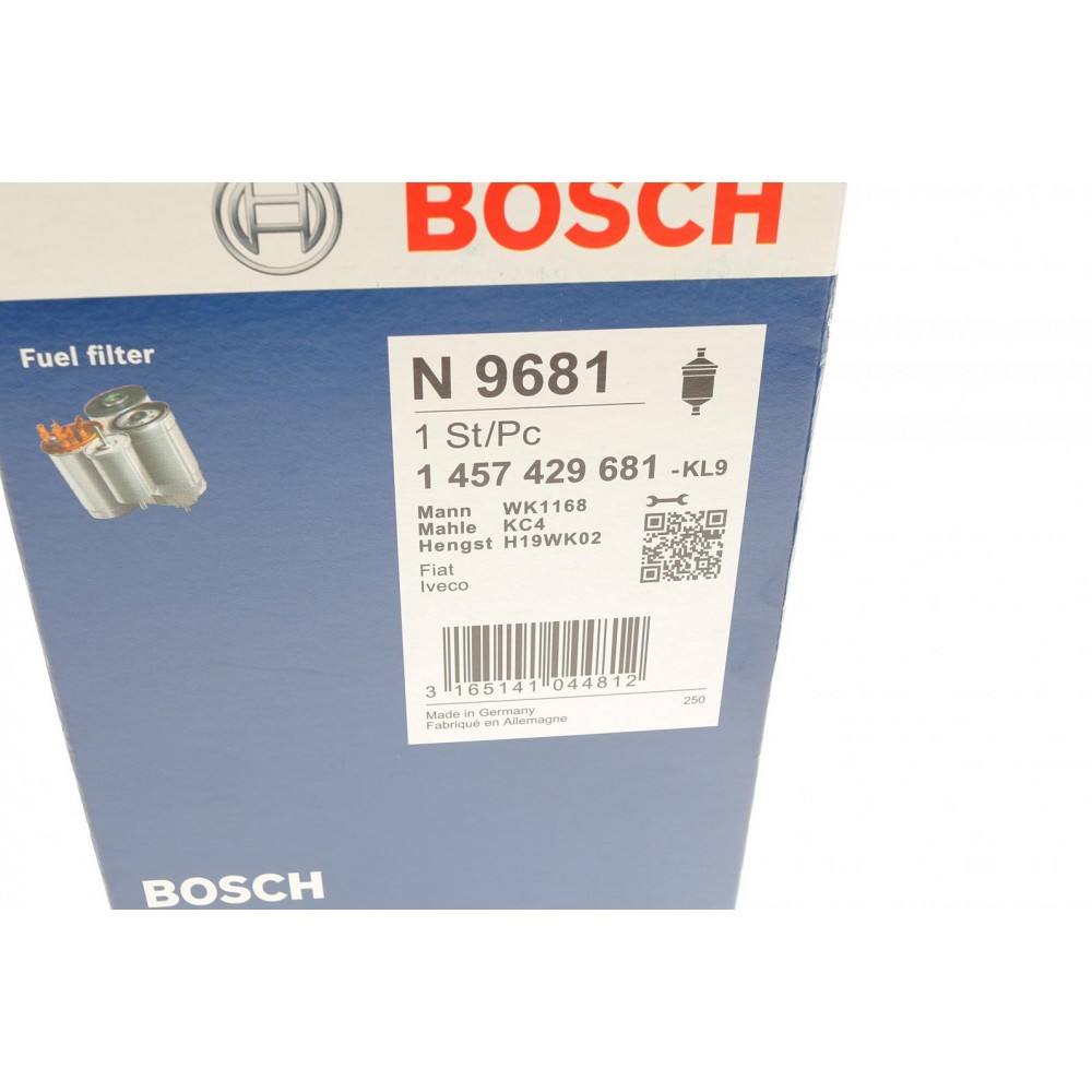 Фільтр паливний Iveco Eurotech/Turbocity/Turbostar/Turbotech/New Holland 81-