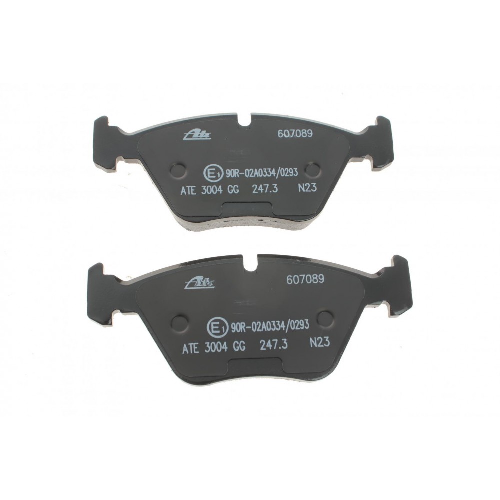 Колодки гальмівні (передні) BMW 5 (E39) 95-04 (Ate) M47/M51/M52/M54/M57