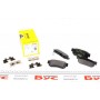 Колодки гальмівні (задні) Hyundai Tucson 2.0 CRDi 04-10 (Mando) Q+