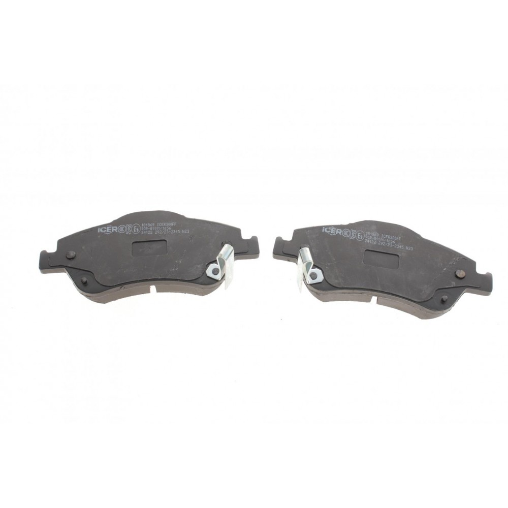 Колодки гальмівні (передні) Toyota Auris 06-12/Corolla 06-14