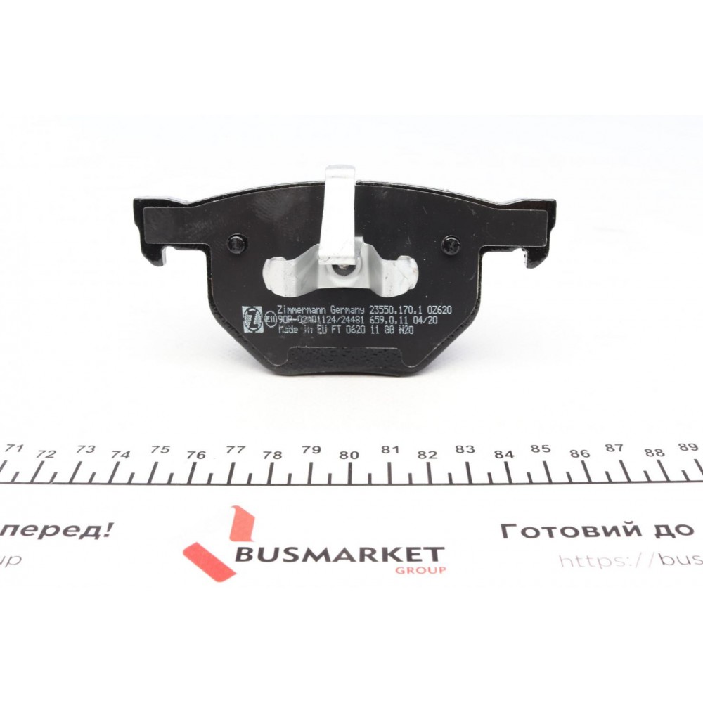 Колодки гальмівні (задні) BMW 3 (E90/E91/E92/E93) 04-13/X1 (E84) 09-15 (Ate-Teves)