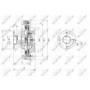 Муфта вентилятора Nissan NP300 Navara/Pathfinder 2.3/2.5dCi 05-