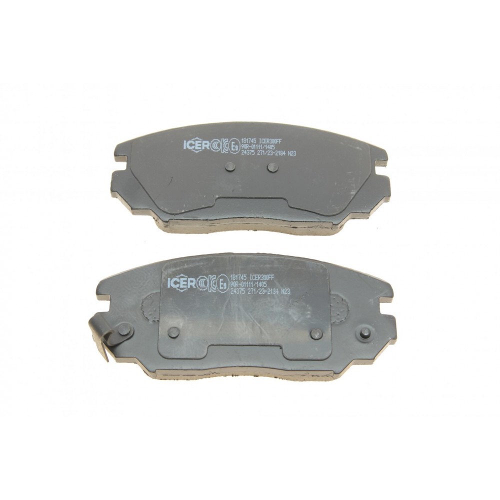 Колодки гальмівні (передні) Hyundai Tucson 04-/Sonata 05-10/Grandeur 05-/Kia Opirus 06-