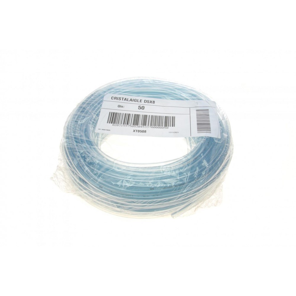 Шланг паливний (d=5x8mm) бухта 50м (прозорий)
