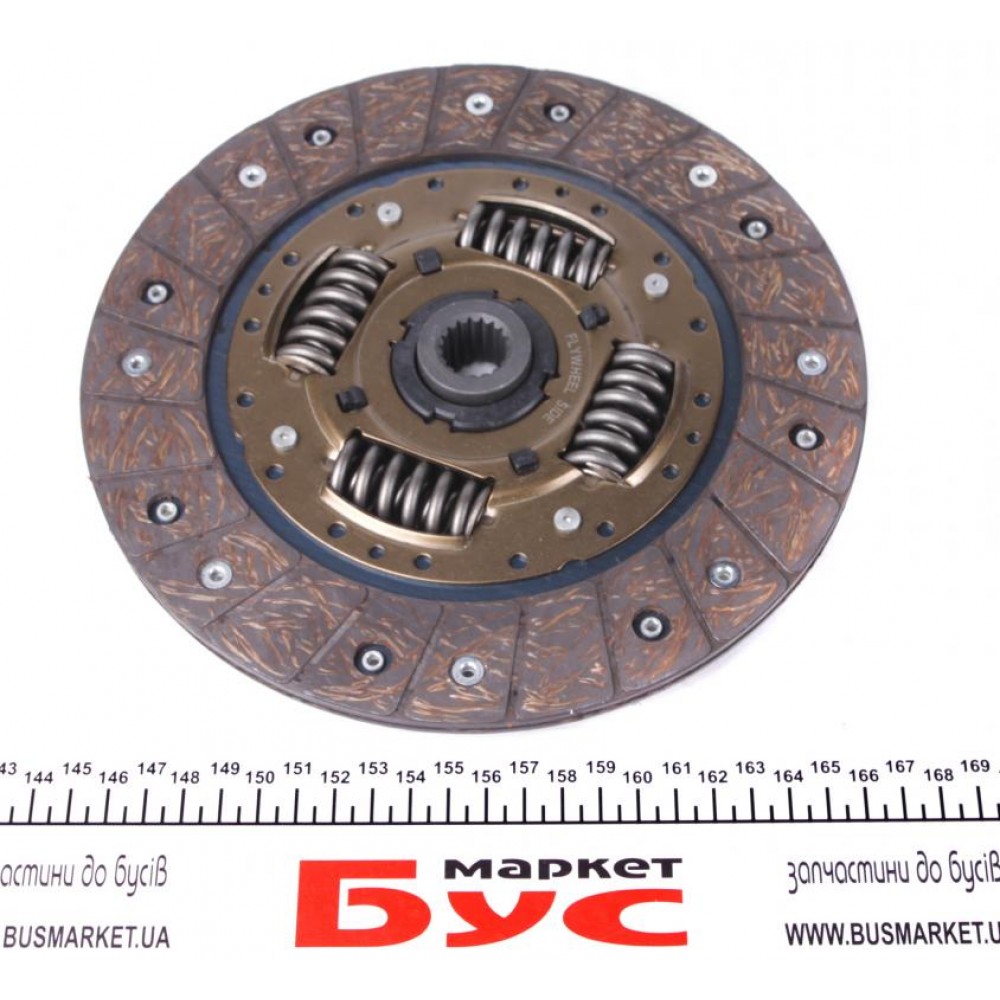 Комплект зчеплення Fiat Scudo/Ducato 2.0 JTD 01- (d=228mm) (+вижимний)