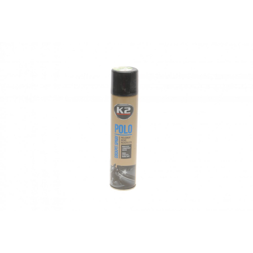 Поліроль для пластика Polo Cockpit Spray (Зелене яблуко) (300ml) 
