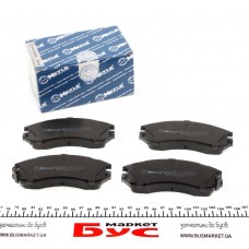 Більше не постачається Колодки гальмівні (передні) Subaru Legacy 89-99/Impreza 92-00 (127.7x54.4)