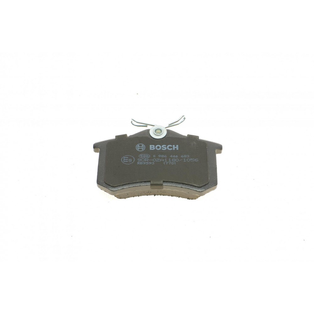 Колодки гальмівні (задні) Audi A4/A6/Skoda SuperB 01-09/Renault Clio 05-14/VW Golf/Passat 84-02
