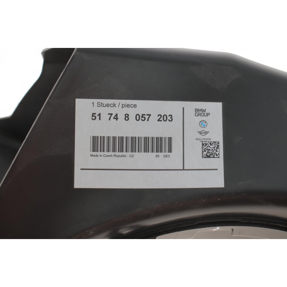 Воздуховод гальм (передній) BMW 3 (F34) 15-20 (L)