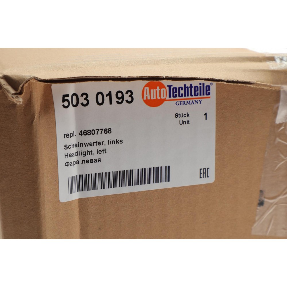 Фара (L) Fiat Doblo 01-05 (H1/H7/H7)