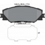 Колодки гальмівні (передні) Toyota RAV4 2.0-3.5/Prius 1.8 05- (Advics)