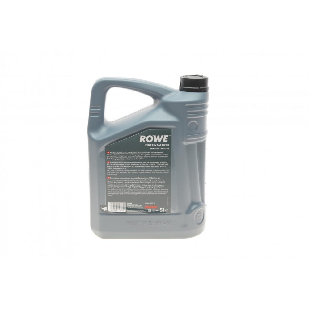 Олива 0W20 HIGHTEC SYNT RSV (5L) (Volvo VCC RBS0-2AE) (ACEA C5)