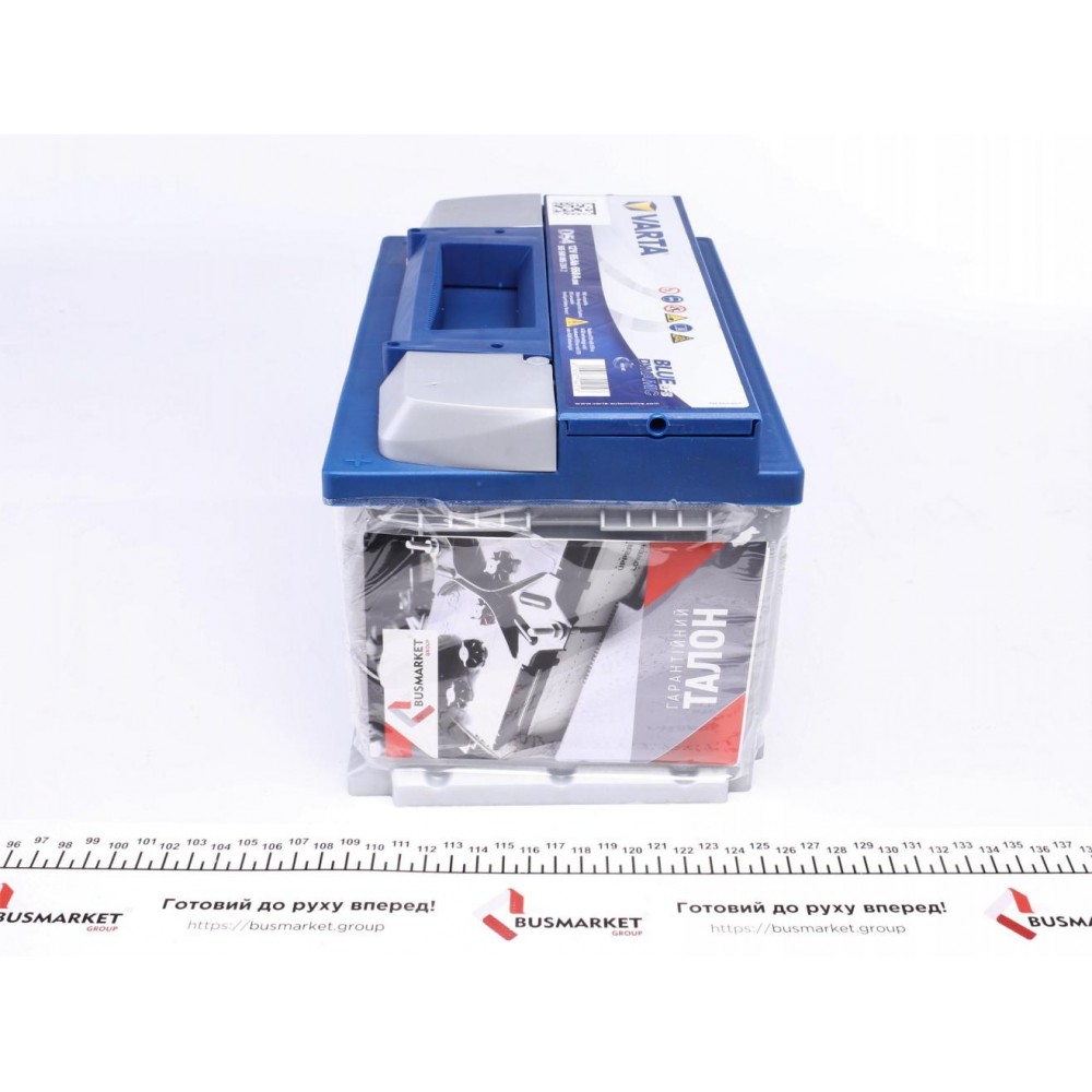 Акумуляторна батарея 65Ah/650A (278x175x175/+R/B13) (Start-Stop EFB) Blue Dynamic D54