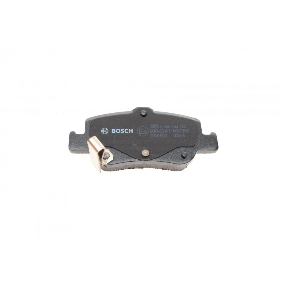 Колодки гальмівні (задні) Toyota Auris 06-/Corolla 1.3-2.0D 12- (Bosch)