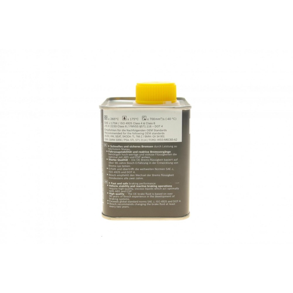 Рідина гальмівна DOT4 (0.5L) ENV4 (металева каністра)