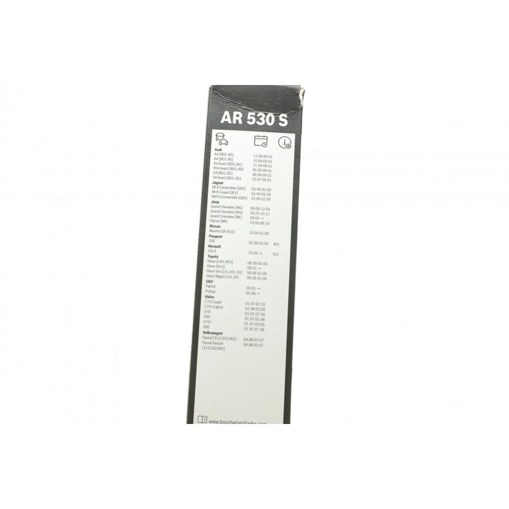 Щітки склоочисника (530/530mm) VW Passat 97-00/Peugeot 206 98-12/Renault Clio 98-