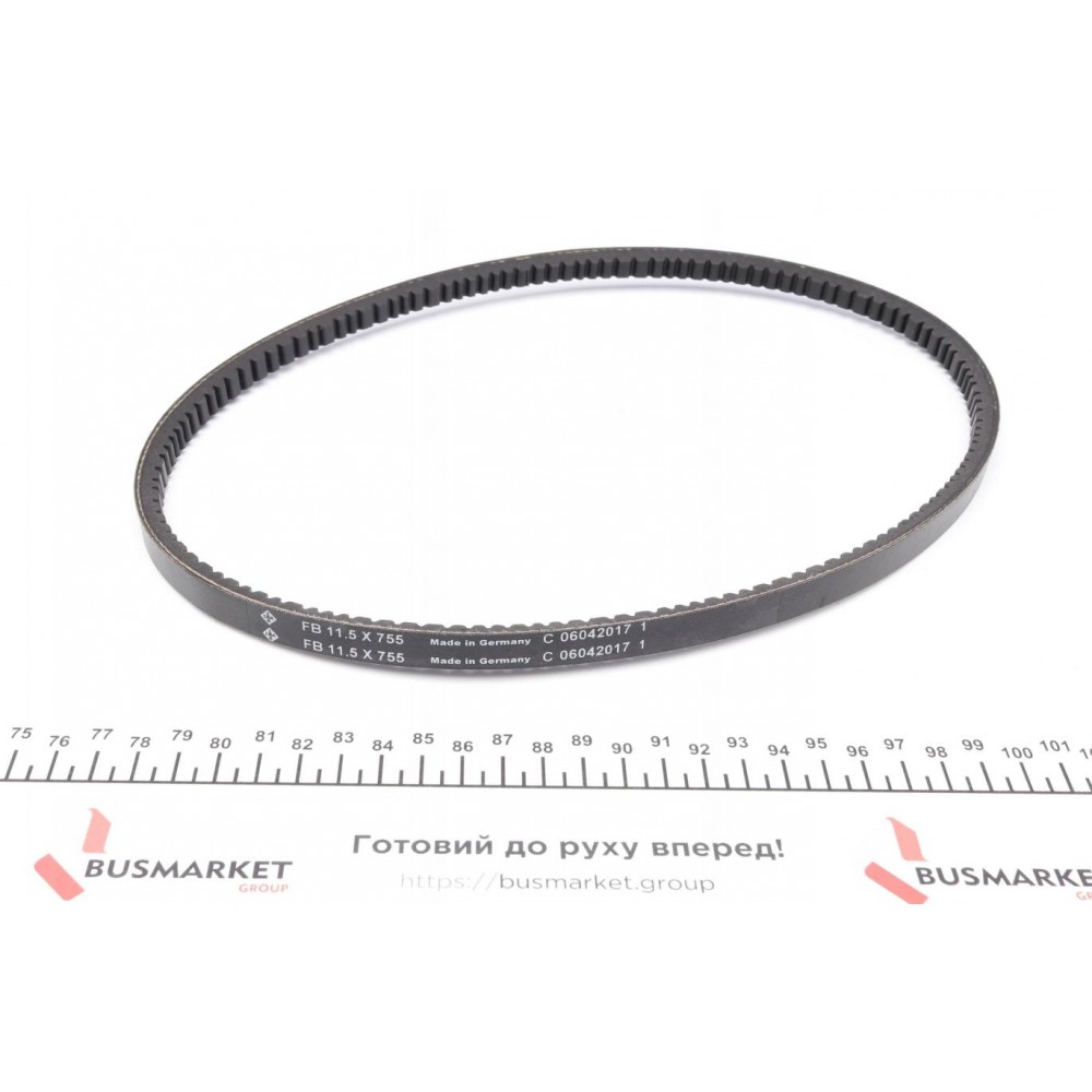 Ремінь генератора VW Caddy/Golf III/IV/Passat 1.6 91-99