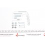 Комплект пружинок колодок ручника Opel Vectra A/Ascona C 1.3-2.0i 81-92 (200x46) (Opel)