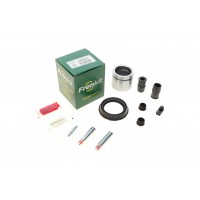Ремкомплект супорта (переднього) Nissan Primera 96-02 (d=57mm)(Akeb)(+ поршен/направляюча)SuperKit