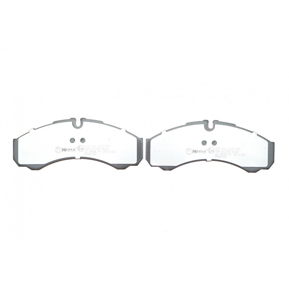 Колодки гальмівні (передні) Iveco Daily III 99-06 (Brembo)
