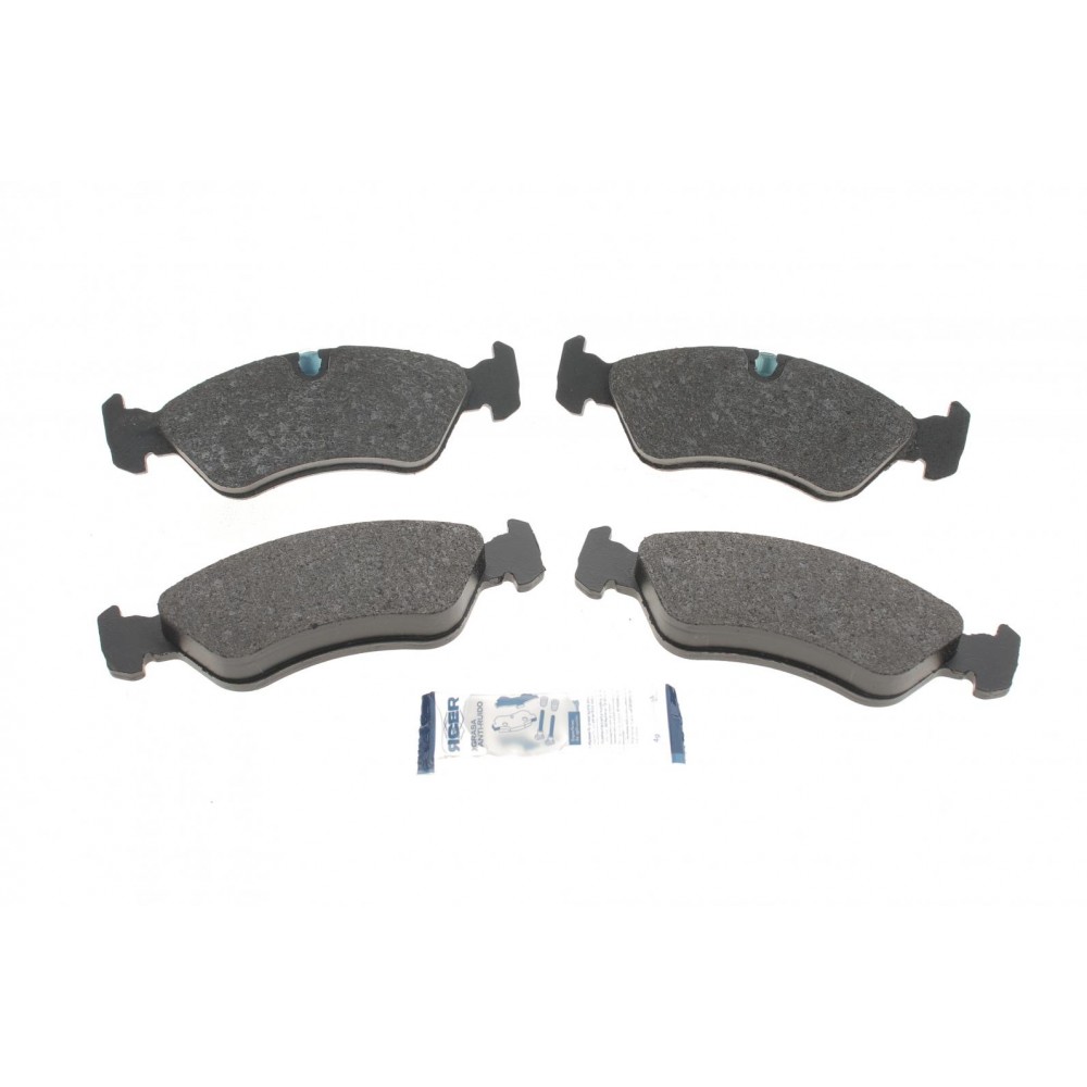 Колодки гальмівні (передні) Opel Astra F 91-98/Kadett E 87-93/Vectra A/B 88-03