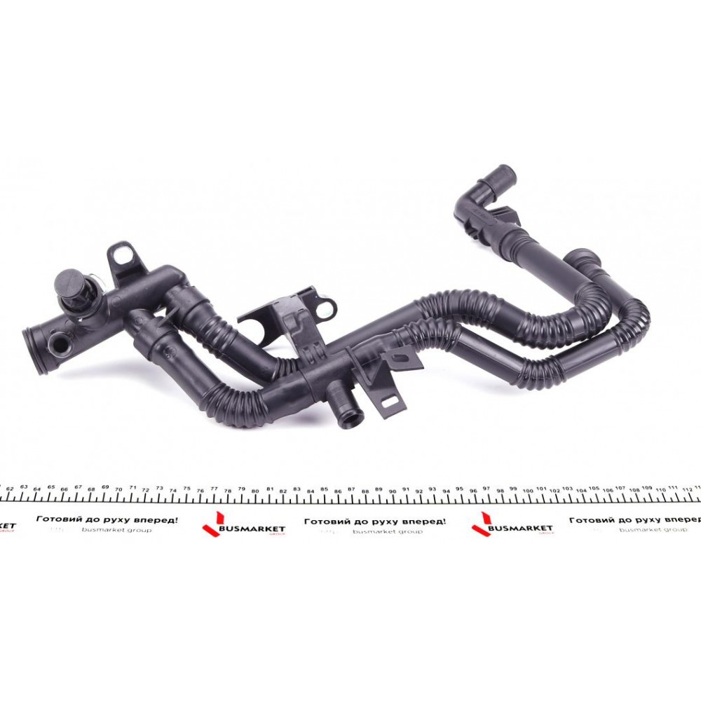 Патрубок радіатора Citroen Berlingo/Peugeot Partner 1.6HDi 05- (к-кт)