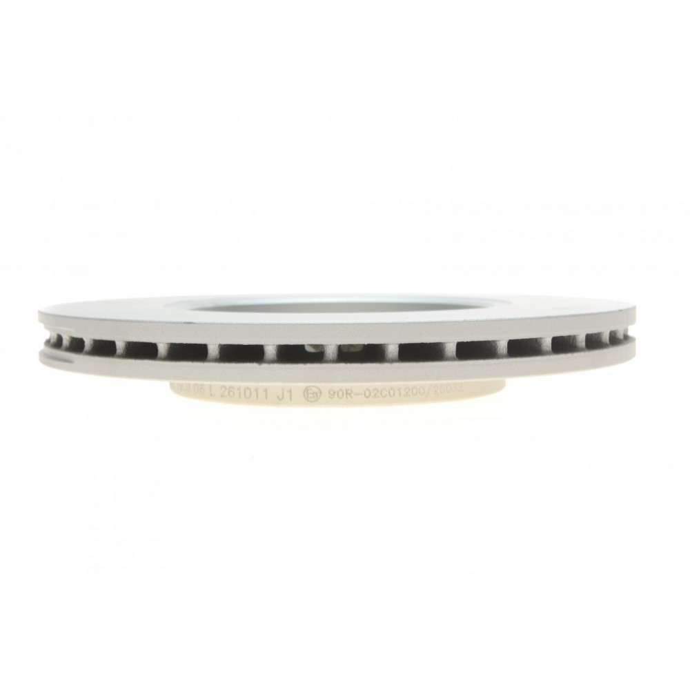 Диск гальмівний (передній) Skoda Fabia/Octavia 96-/Roomster 06-/VW Golf 97-06 (256x22)(з покр.)(вент)