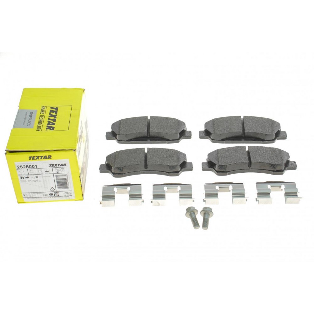 Колодки гальмівні (передні) Citroen C4 Cactus 14- /Peugeot 308 II/SW 13- (Mando) Q+