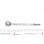 Тяга рульова Fiat Uno/Tipo/Bravo/Seat Ibiza 83-01 (L=272mm)