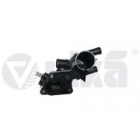 Термостат VW Polo/Skoda Fabia 1.4 99-14/Roomster 1.4 07-15 (87°) (з корпусом)