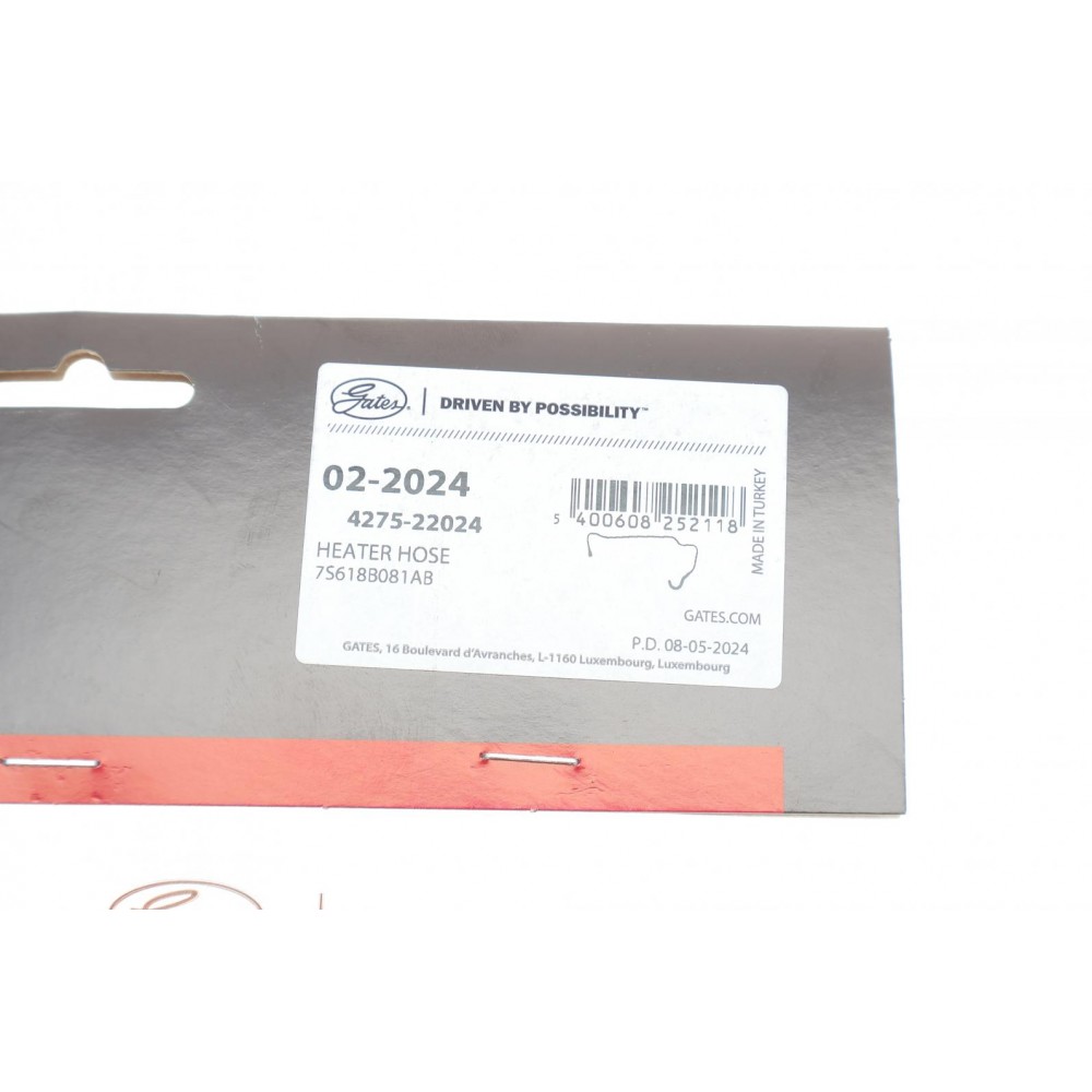 Патрубок системи охолодження Ford Fiesta/Fusion 1.25-1.6 01-12