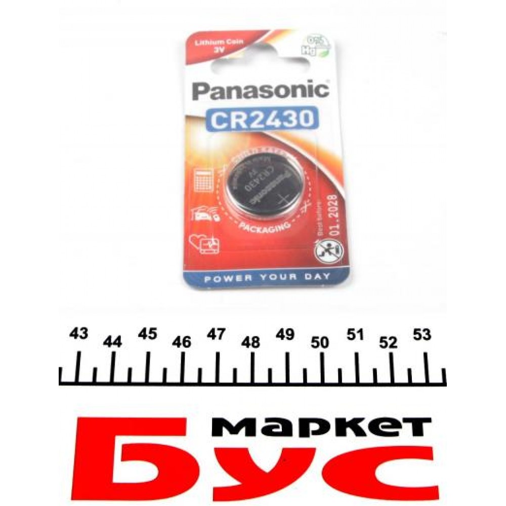Батарейка Panasonic CR-2430