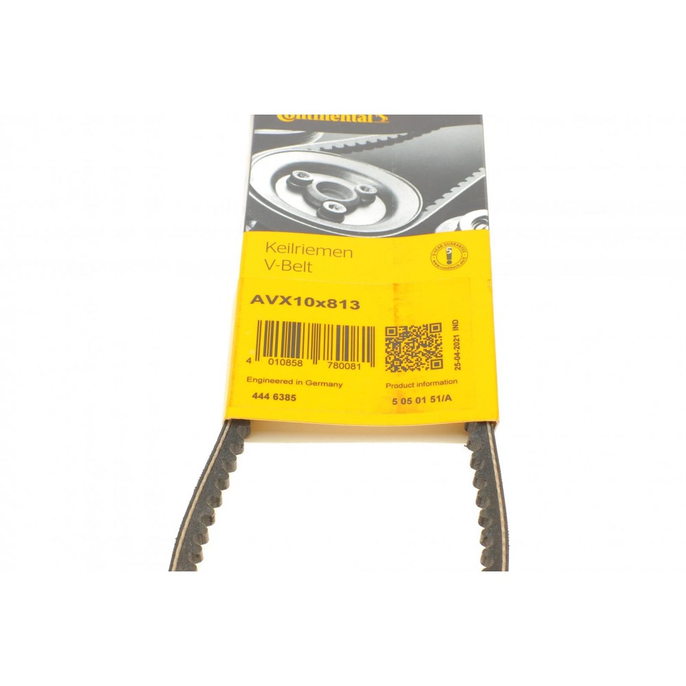 Ремінь генератора Opel Omega A/Vectra A 2.0-3.0 86-95/Ford Escort/Fiesta 1.0-1.3 76-95