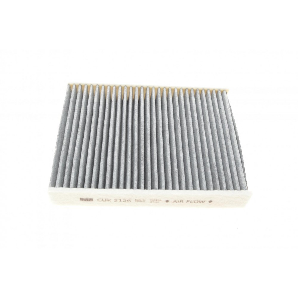 Фільтр салону Citroen C3 09-/C4 Cactus/Peugeot 2008 13-/207 06-15/208 12- (к-кт 2шт.) (вугільний)