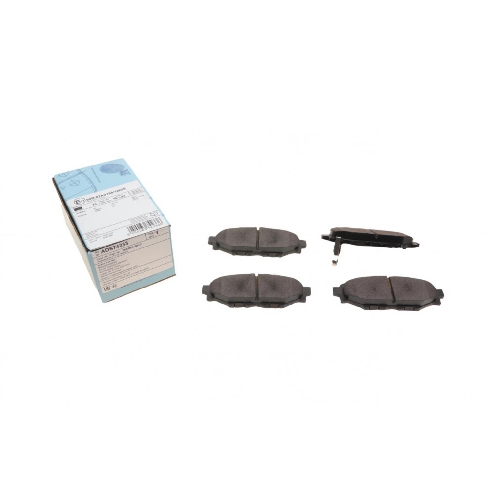 Колодки гальмівні (задні) Subaru Forester/Impreza 08-/Legacy 03-14/Outback 03-/Toyota GT 12-