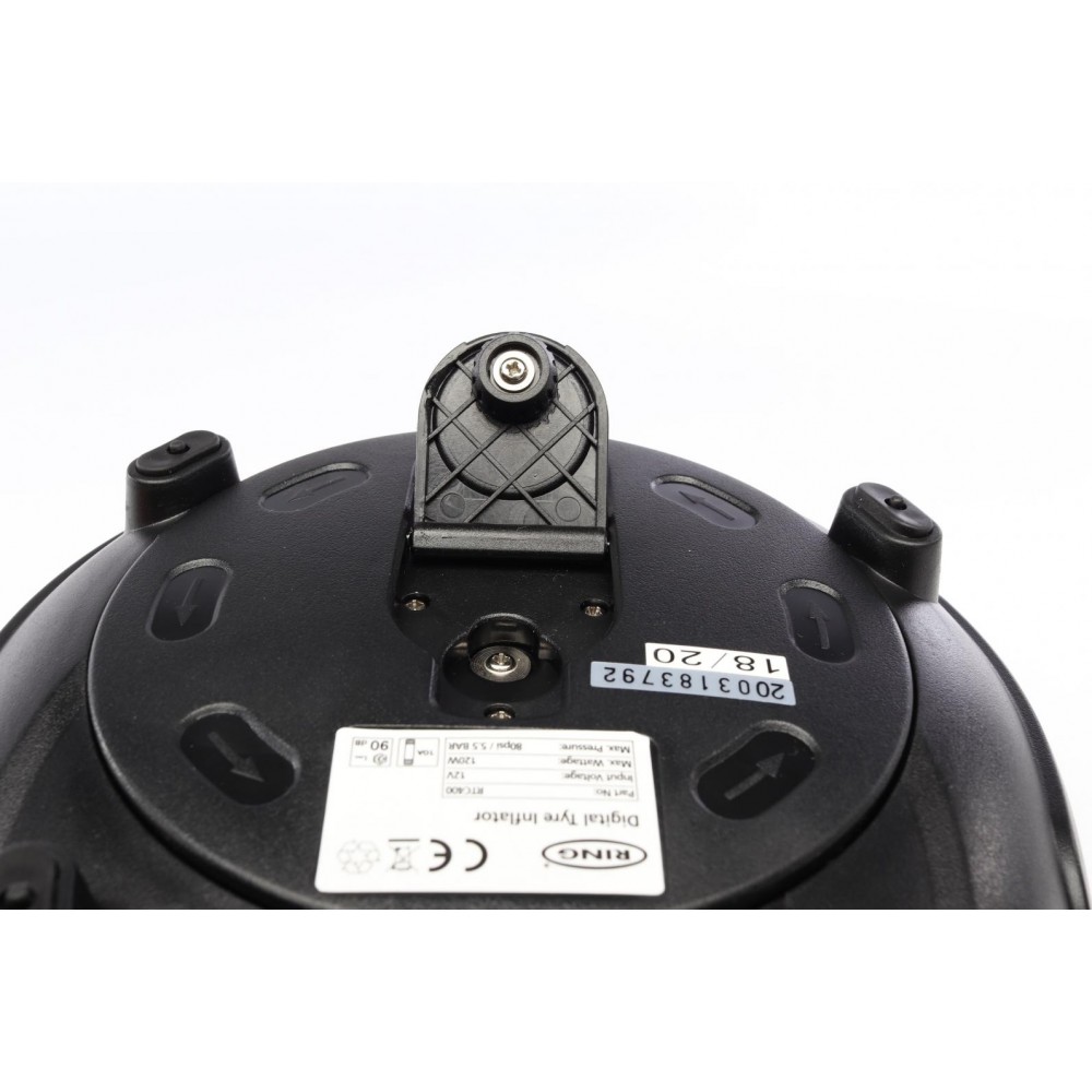 Компресор автомобільний 12V/120W/5.5 BAR (Ліхтар/цифровий манометр PSI/бар/кПа)+ набір насадок