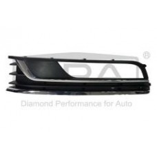 Накладка бампера (переднього) VW Passat B7 10-14 (L)