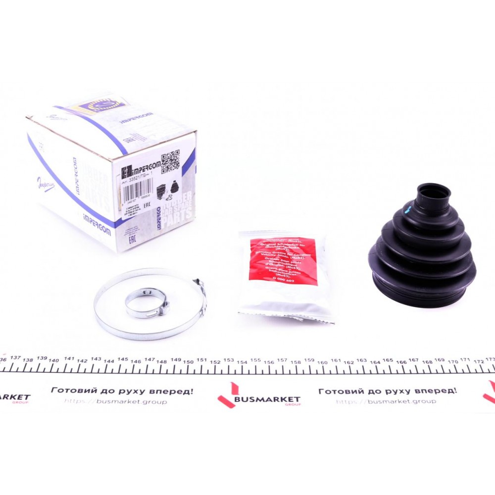 Пильник ШРКШ (зовнішній) Fiat Doblo 1.9D/1.2i/1.4i/1.6i 01-09 (+ змазка і хомути)