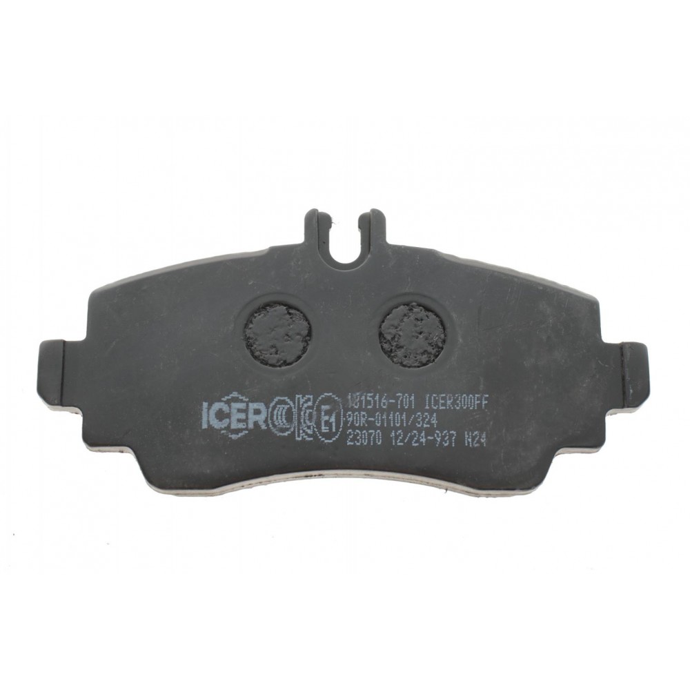 Колодки гальмівні (передні) MB Vaneo (W414) 02-05 (+датчик)