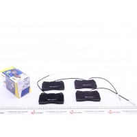 Колодки гальмівні (передні) Citroen C8 02-/Peugeot 208 12-/ 3008 09-17/ 607/807 02- (з датчиками)